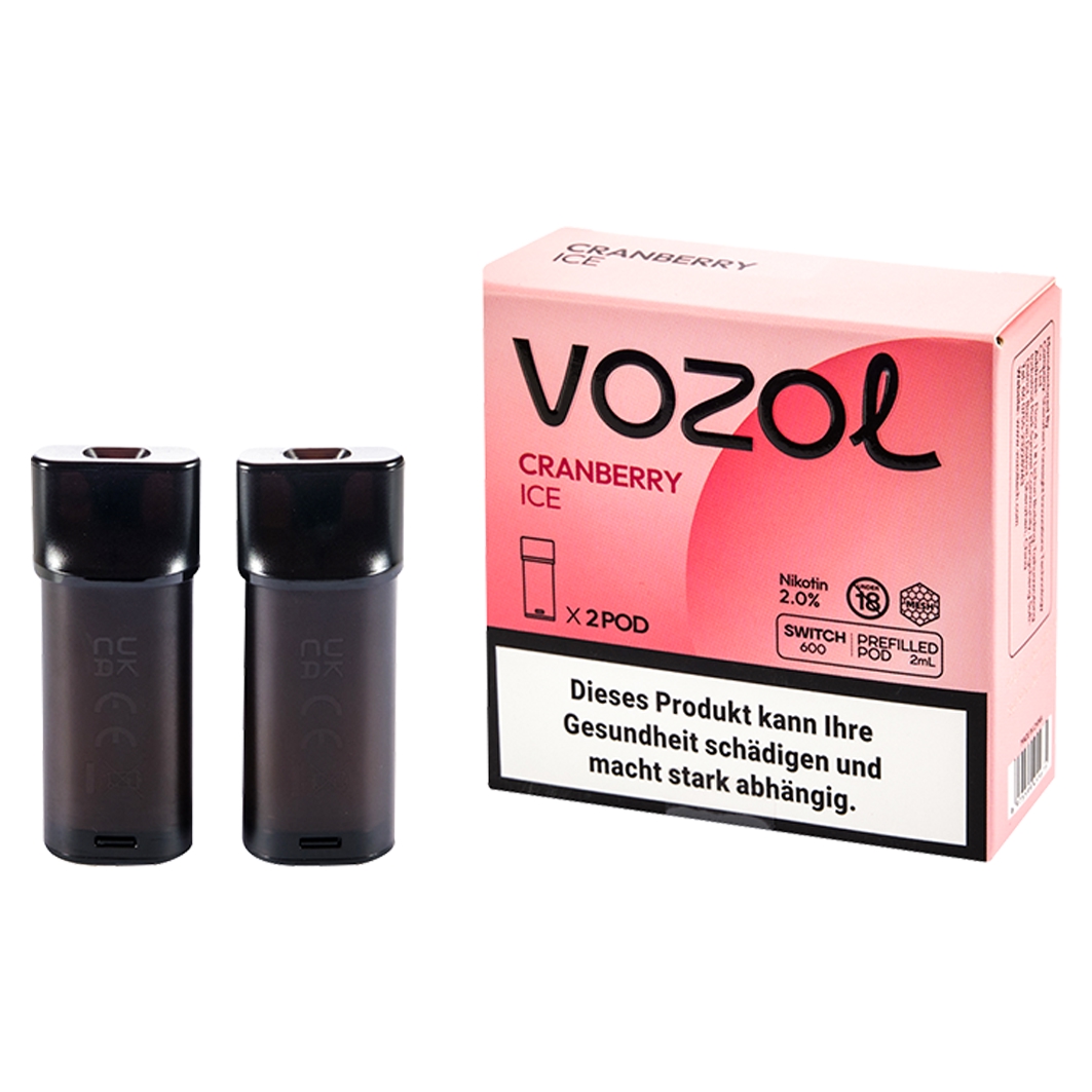 VOZOL Switch Pod Cranberry Ice 2mg