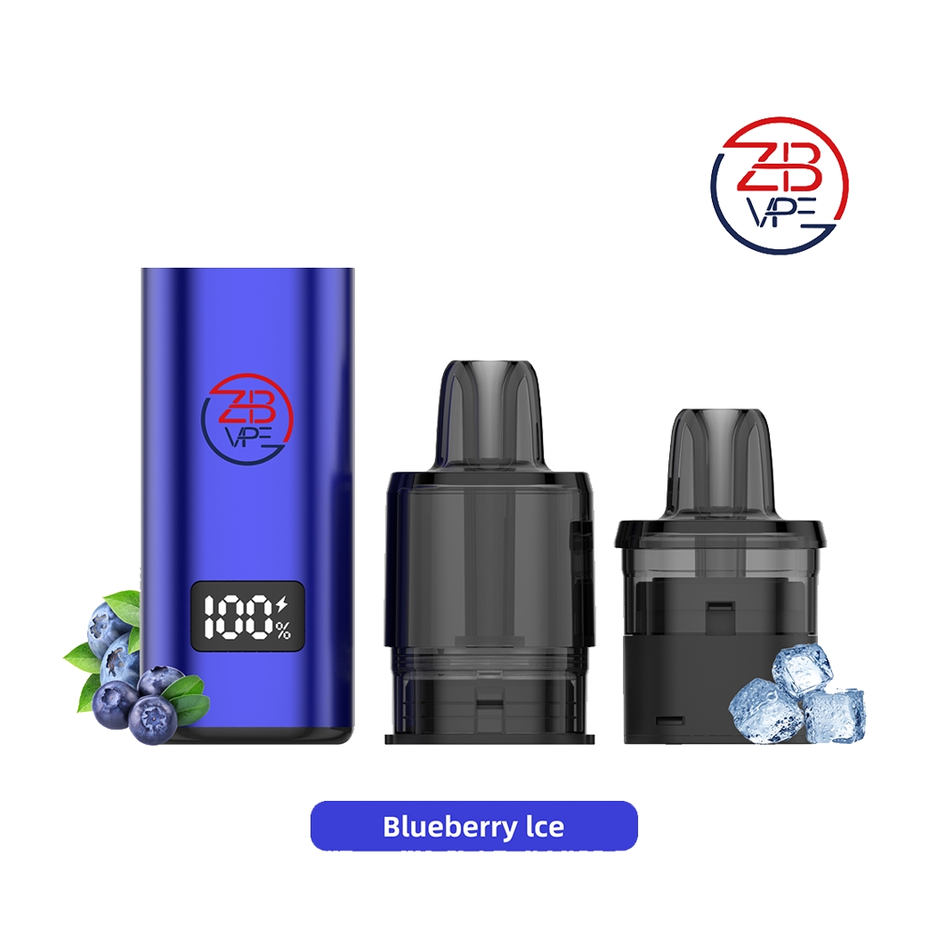 ZHB Vape Kit Blueberry Ice 2+10ml