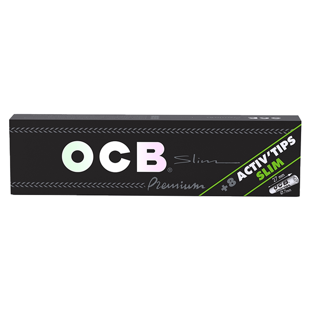 OCB Premium Slim & Activ Tips 7mm