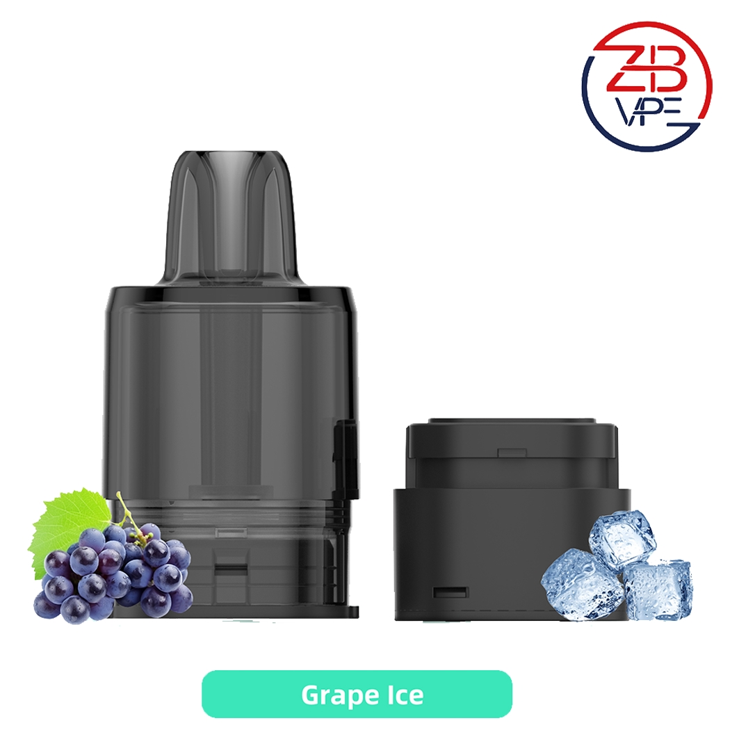 ZHB Vape Pods Grape Ice 2+10ml