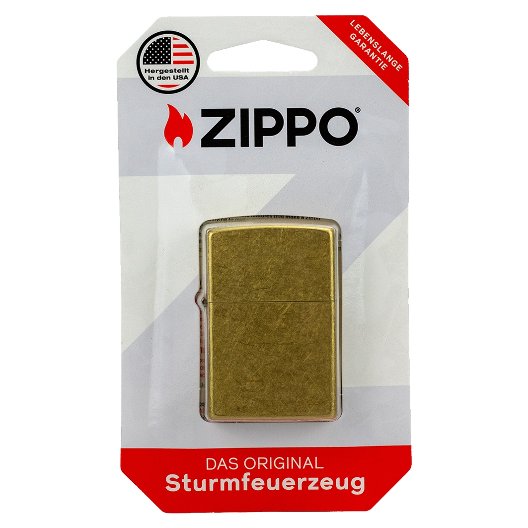Zippo Street Brass