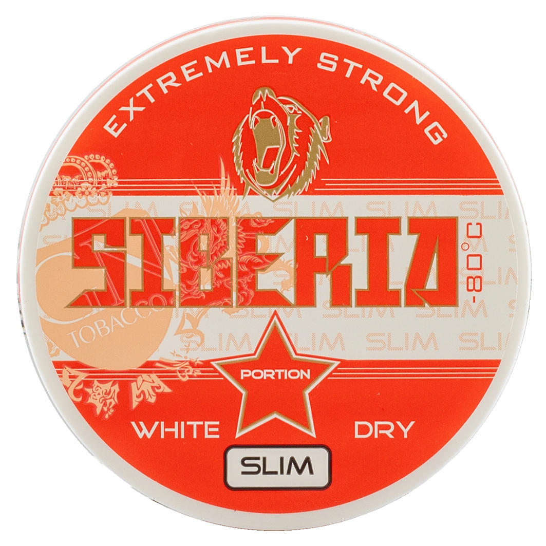 Siberia X-Strong White Dry Slim Port. 13g