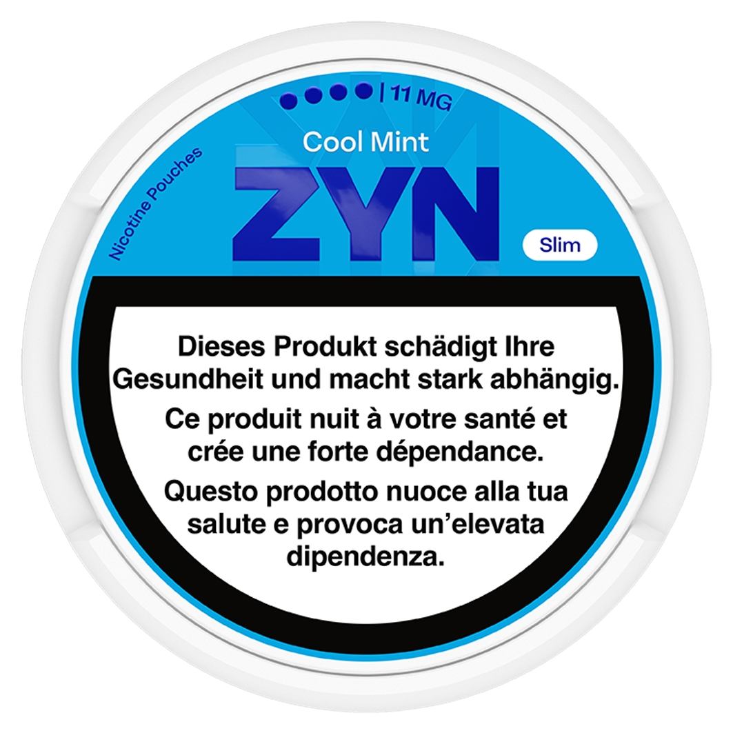 ZYN Slim Cool Mint 21 Nicotine Pouches
