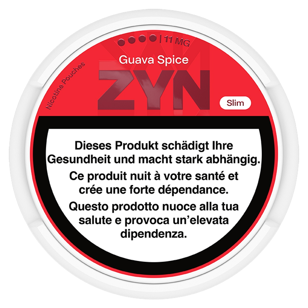 ZYN Slim Guava Spice 21 Nicotine Pouches