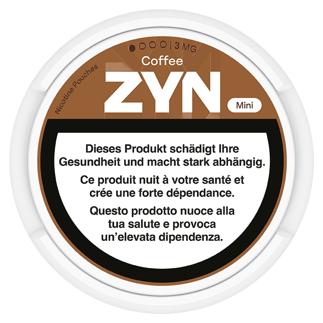 ZYN Mini Coffee Medium 20 Nicotine Pouches