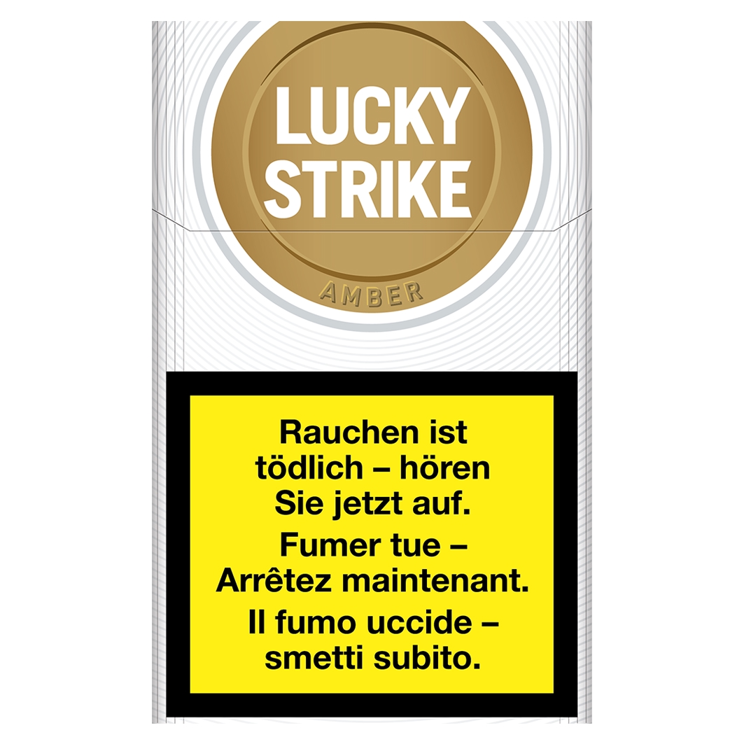 Lucky Strike Amber Box