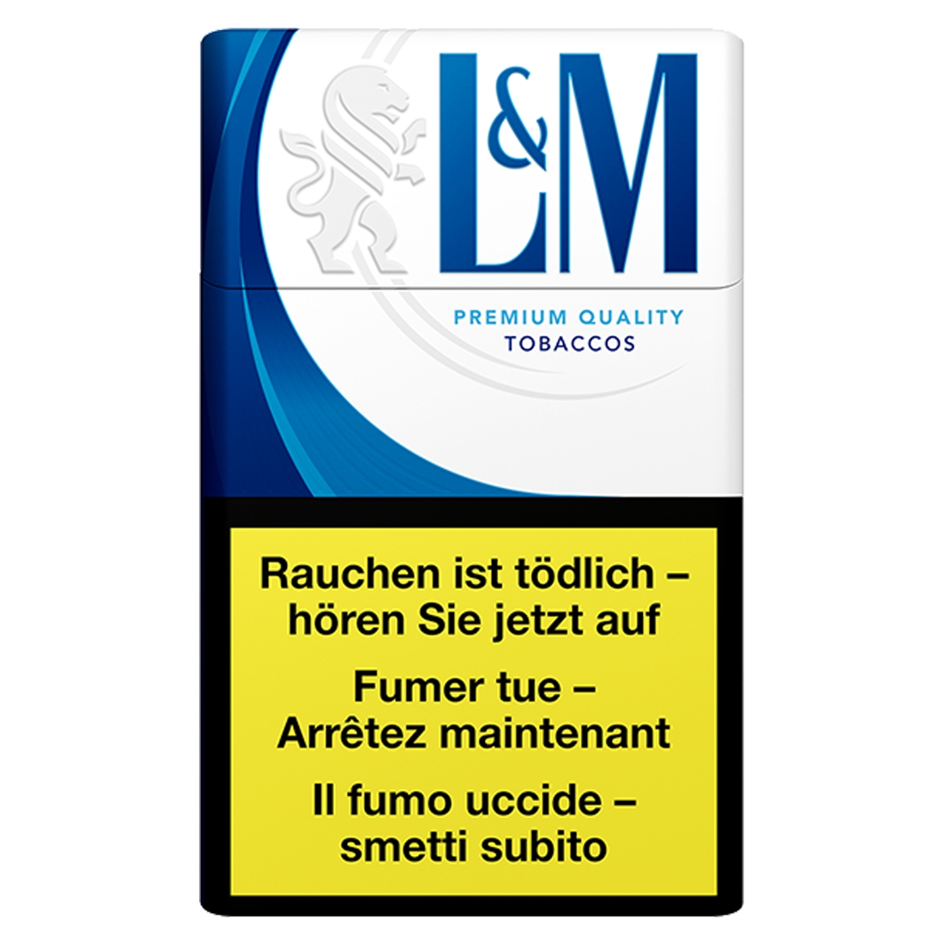 L&M Fine Cut Blue Label Box