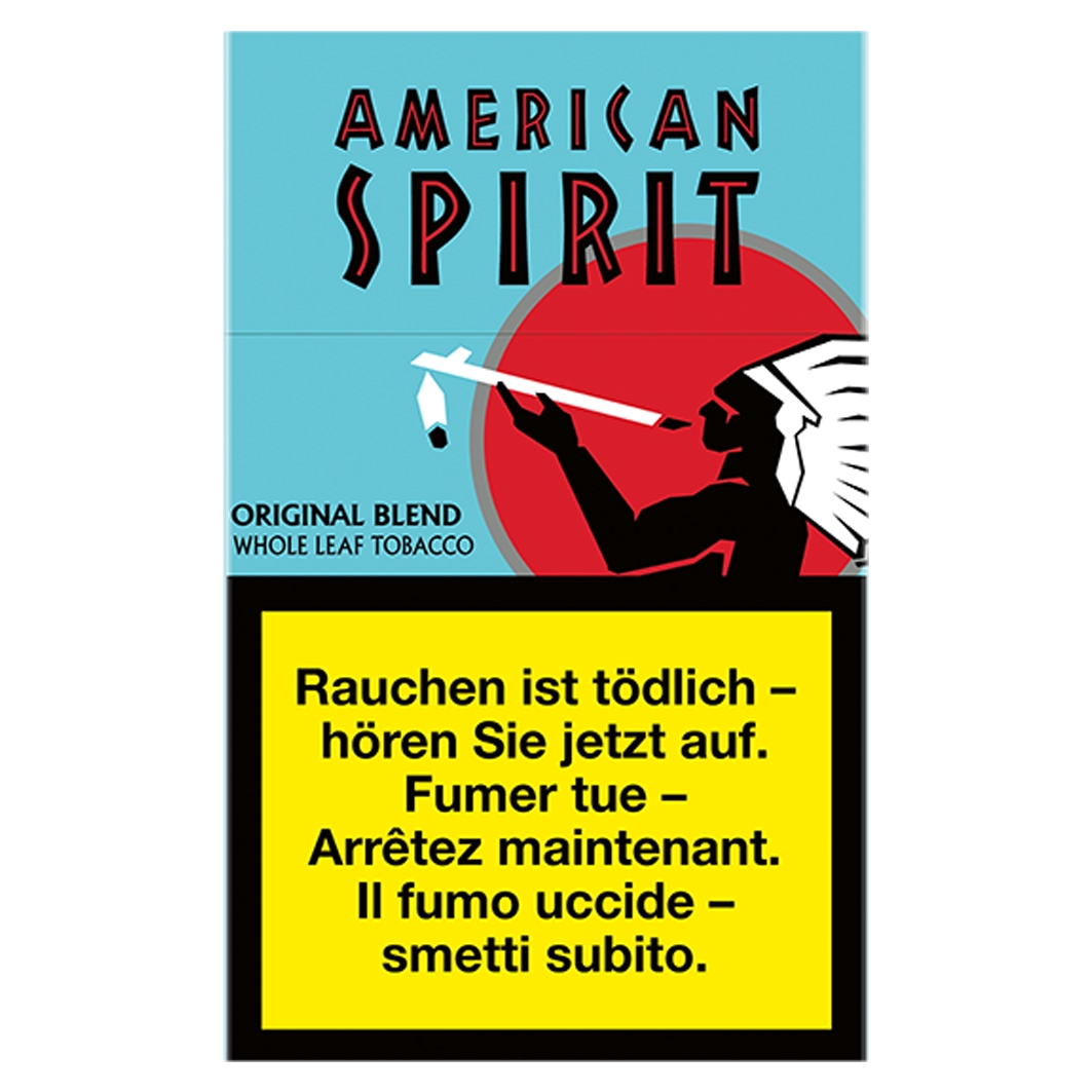 American Spirit Blau Box