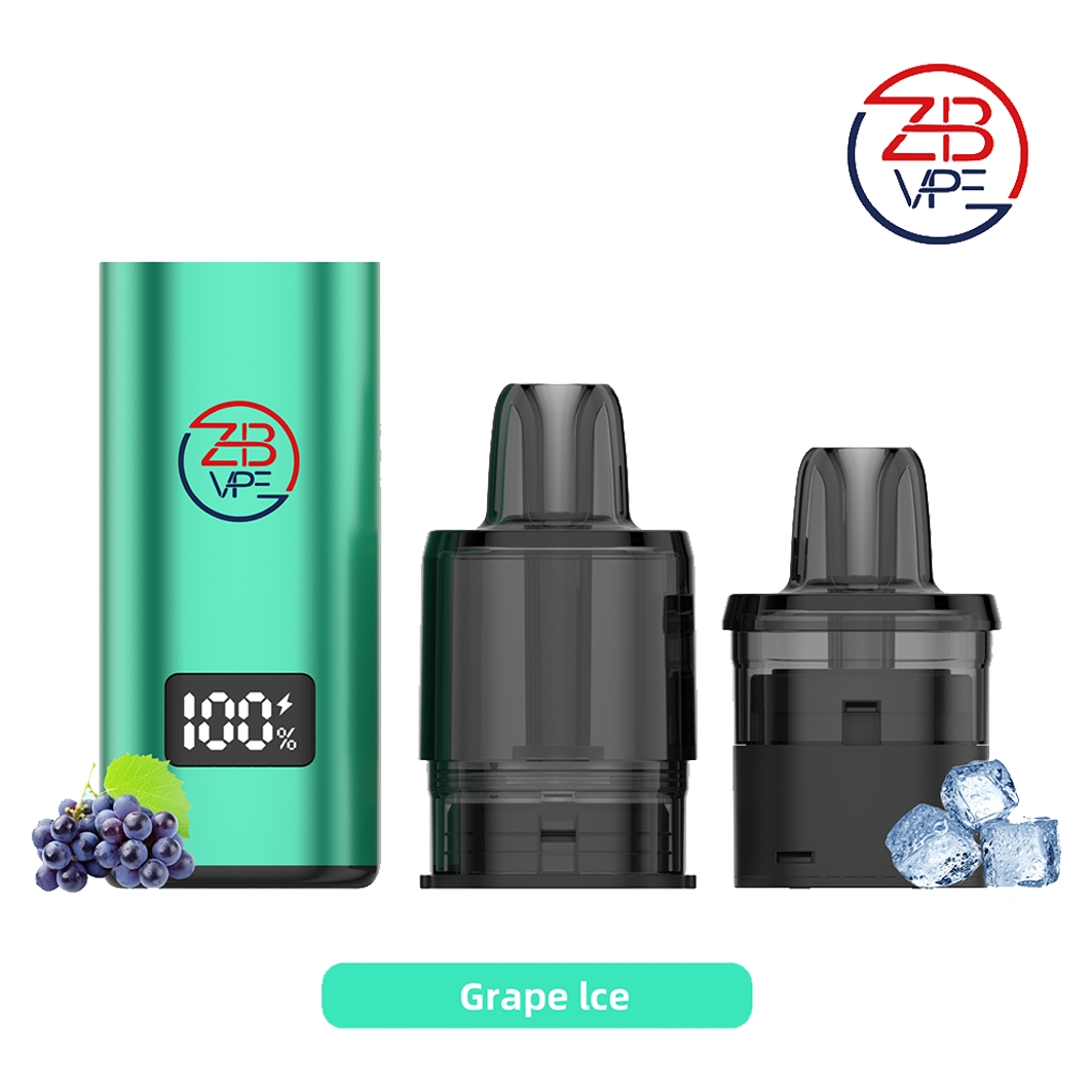 ZHB Vape Kit Grape Ice 2+10ml