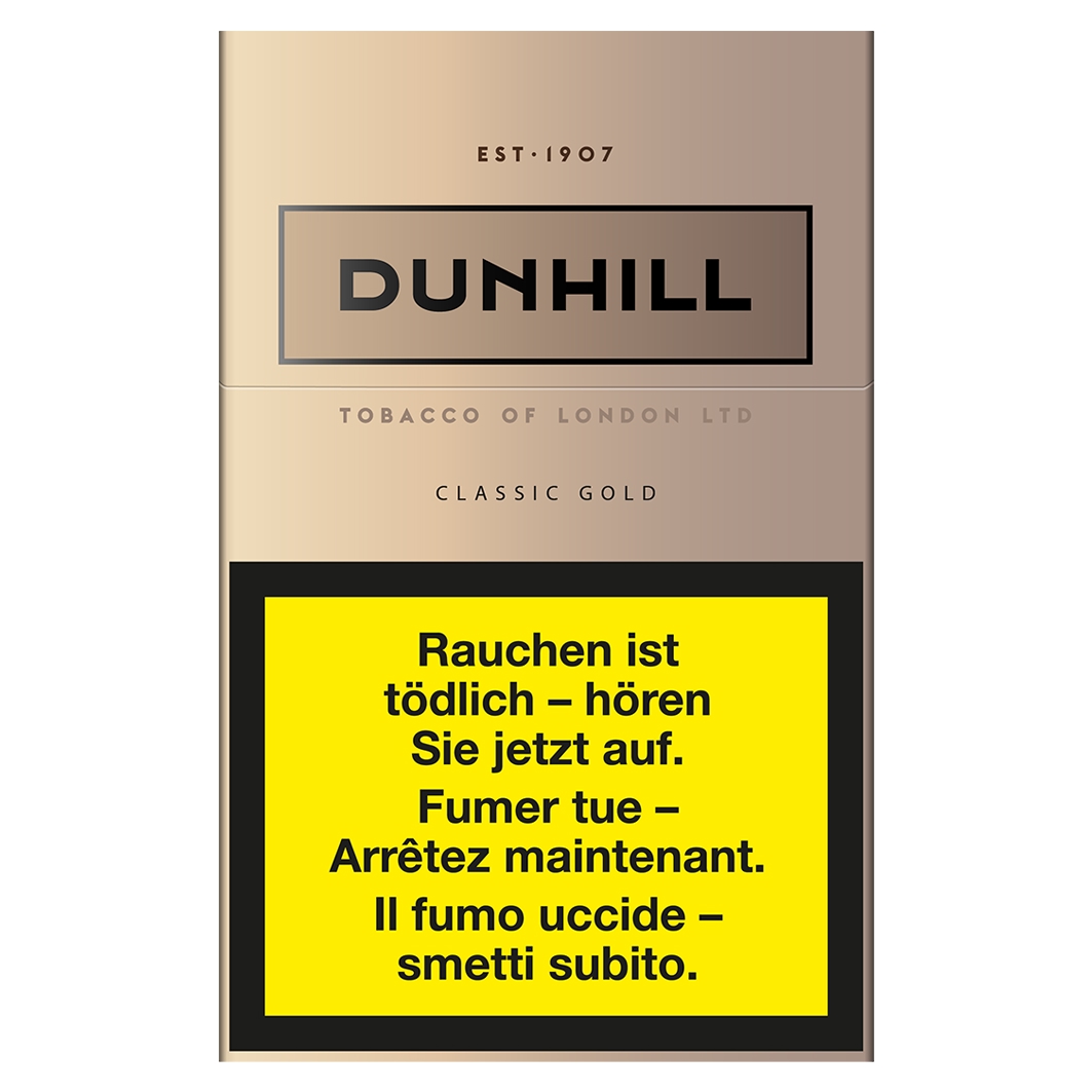 Dunhill Classic Gold Box