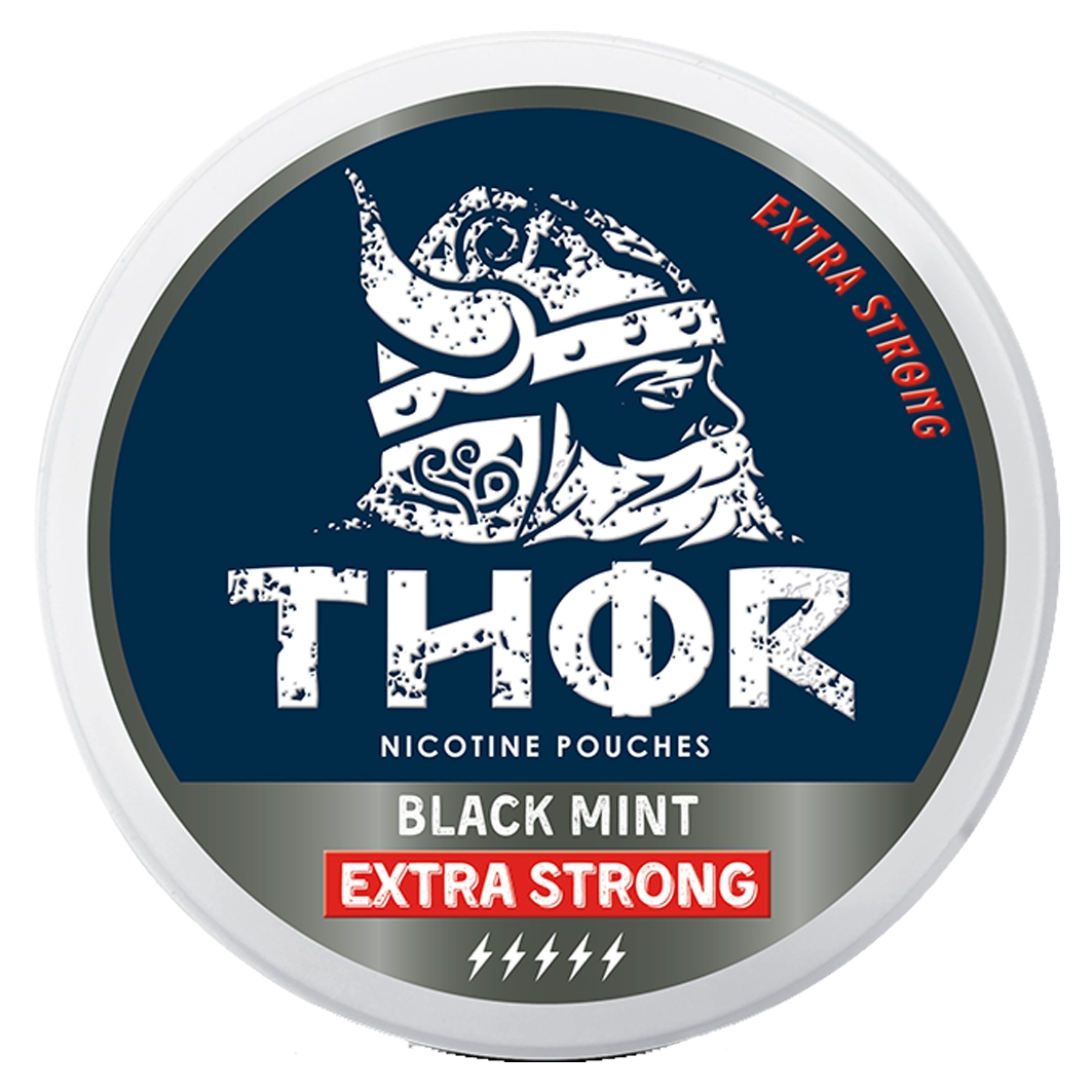 THOR Black Mint Extra Strong 15mg