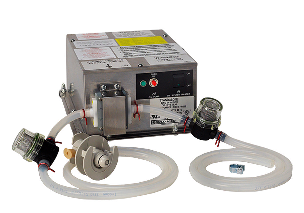 Bag'n Box Ölpumpe  offen