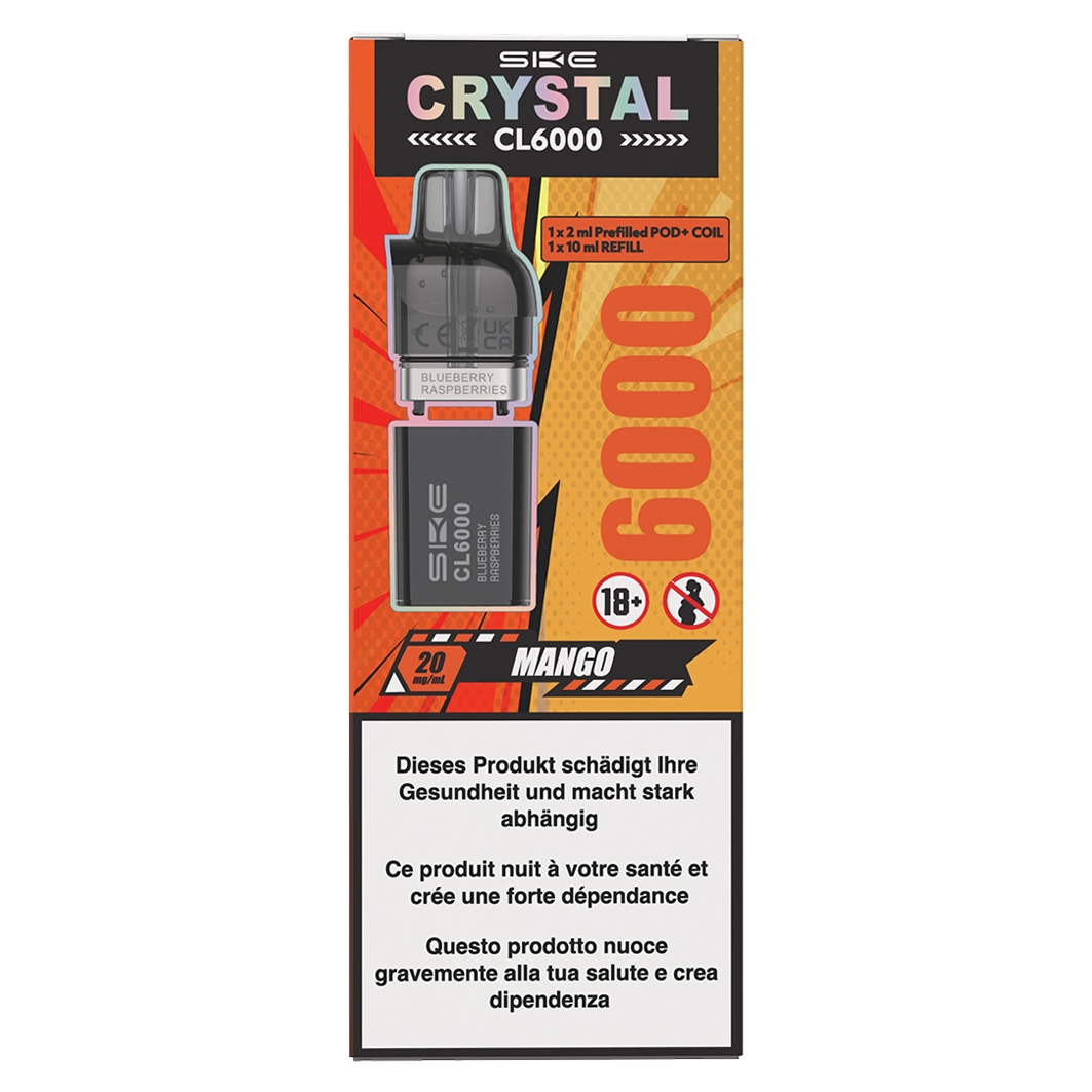 SKE Crystal Mango 2ml & 10ml