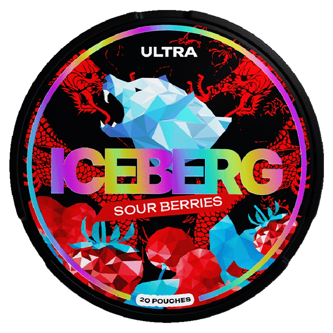 Iceberg Sour Berries 50mg