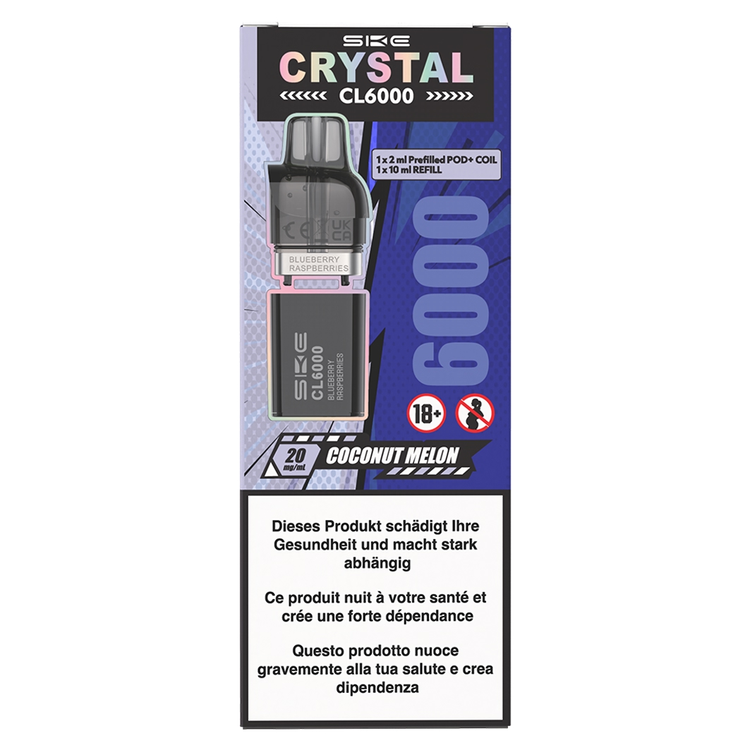 SKE Crystal Coconut Melon 2ml & 10ml