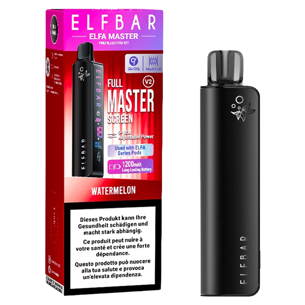 ELFBAR ELFA Kit Master Kit Black 2.0ml