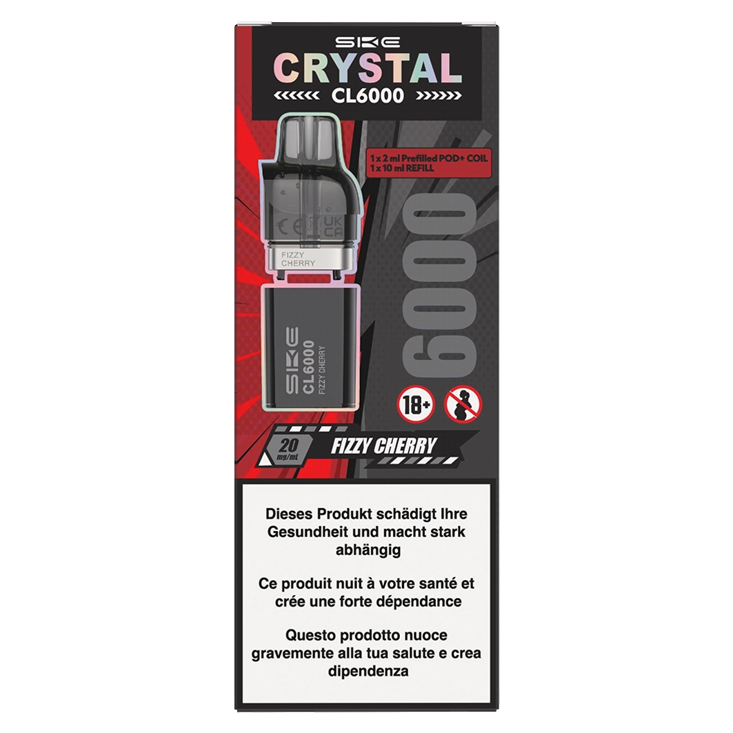 SKE Crystal Fizzy Cherry 2ml & 10ml