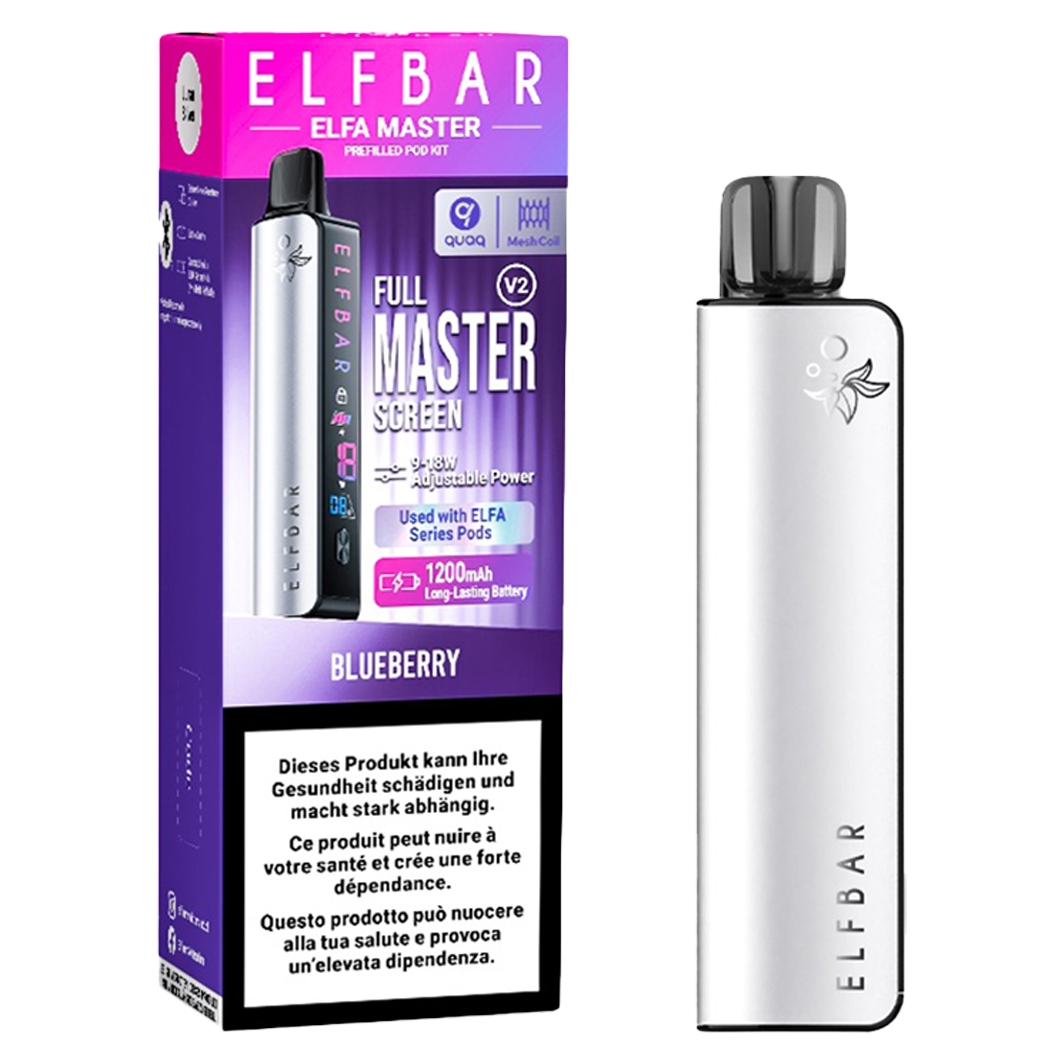 ELFBAR ELFA Kit Master Kit Silver 2.0ml
