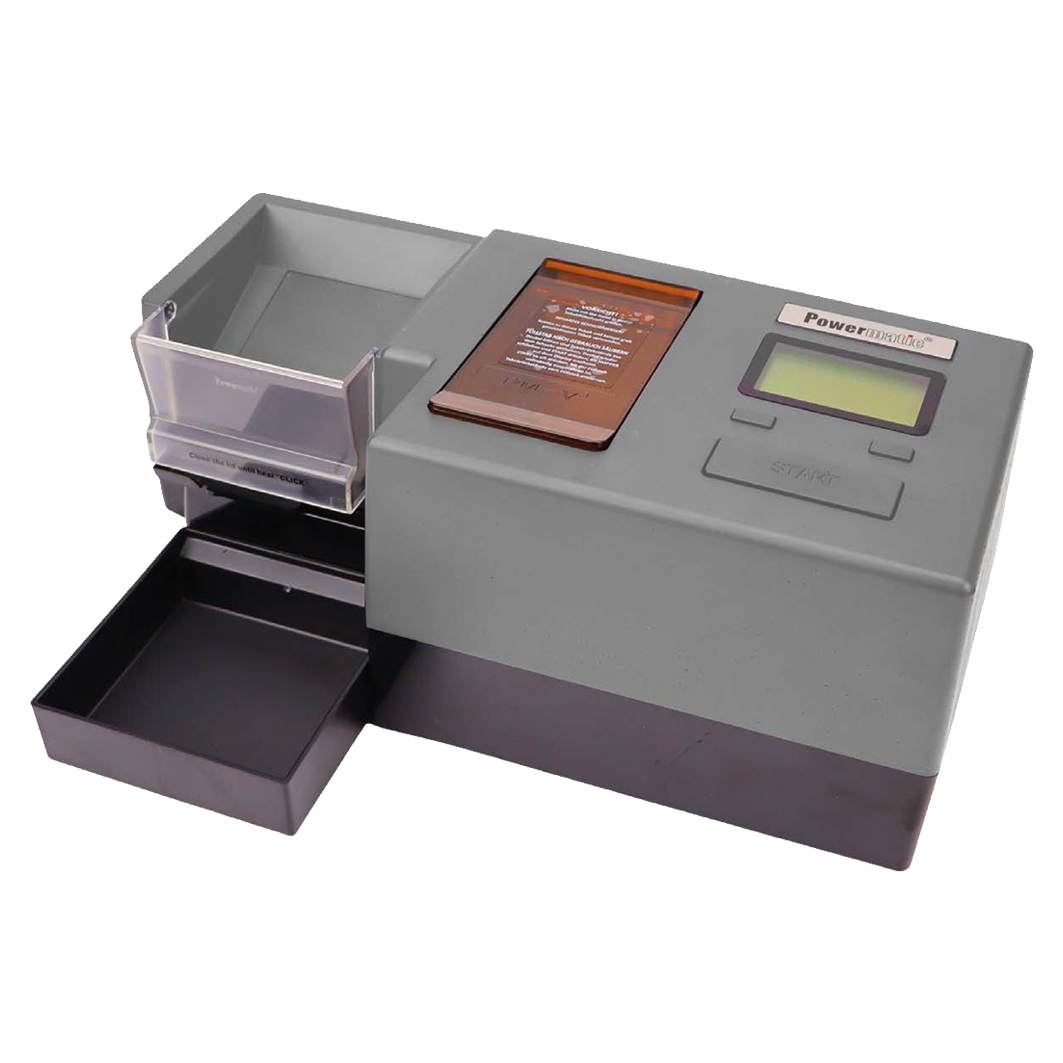 Shark Powermatic 5+ Stopfmasch. silber mit Schredder