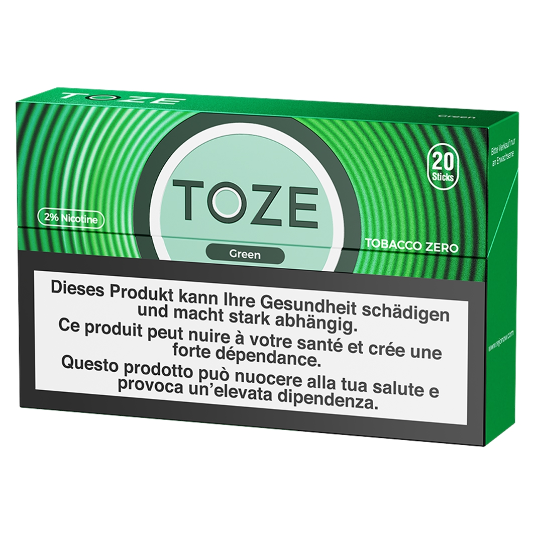 Toze Green 2% Nicotine