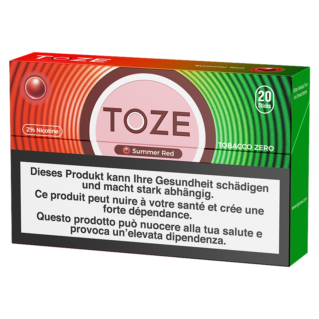 Toze Summer Red 2% Nicotine