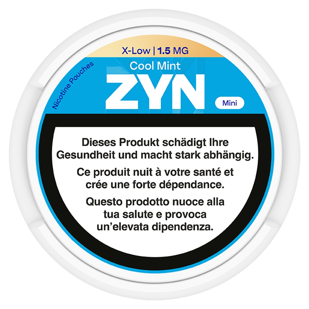 ZYN Mini Cool Mint X-Low 20 Nicotine Pouches