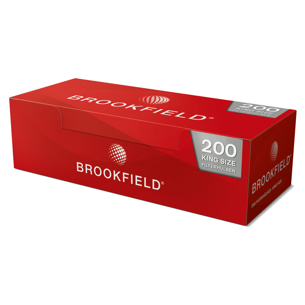 Brookfield Zigarettenhülsen