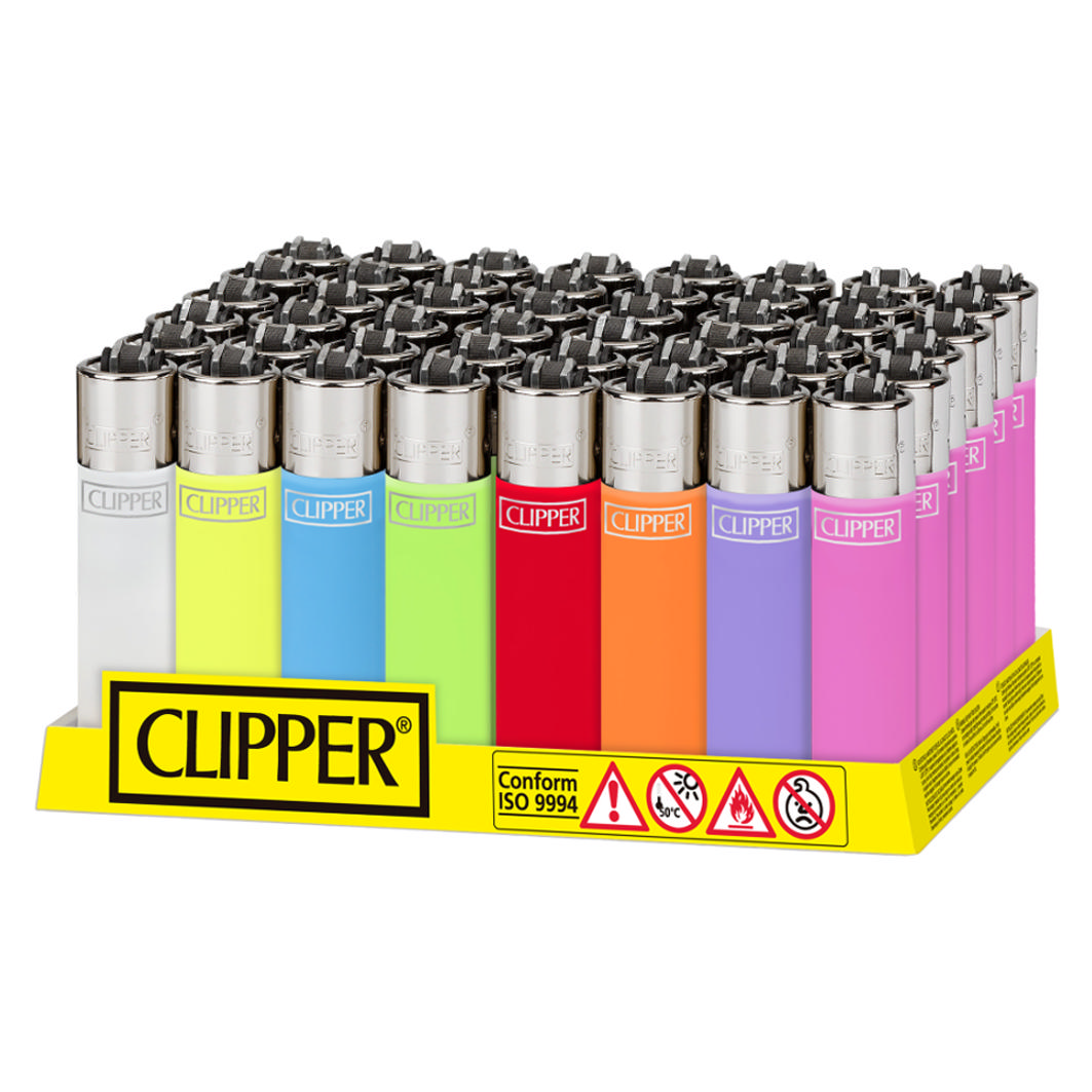 Clipper Large Lighter Transluscent