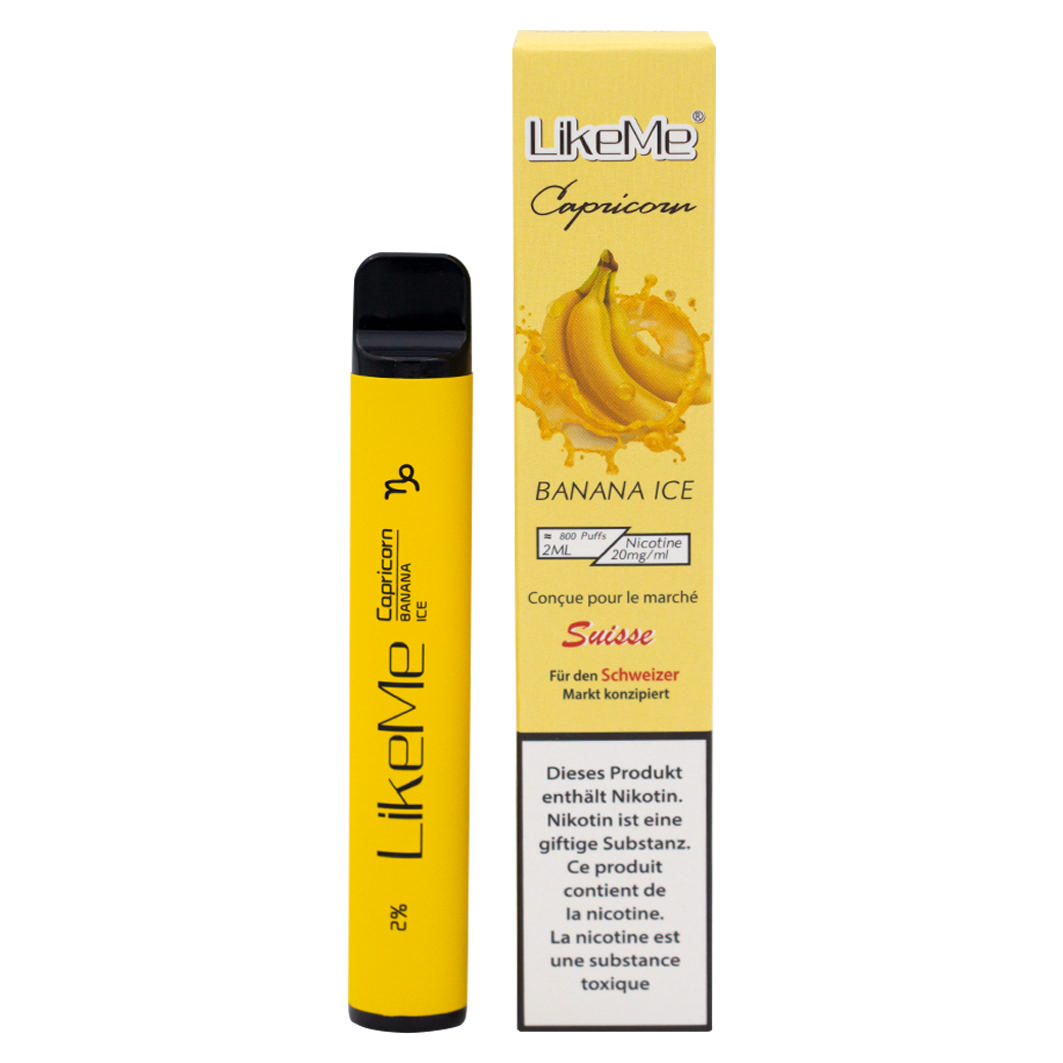 Like Me Banana Ice 650 Puffs