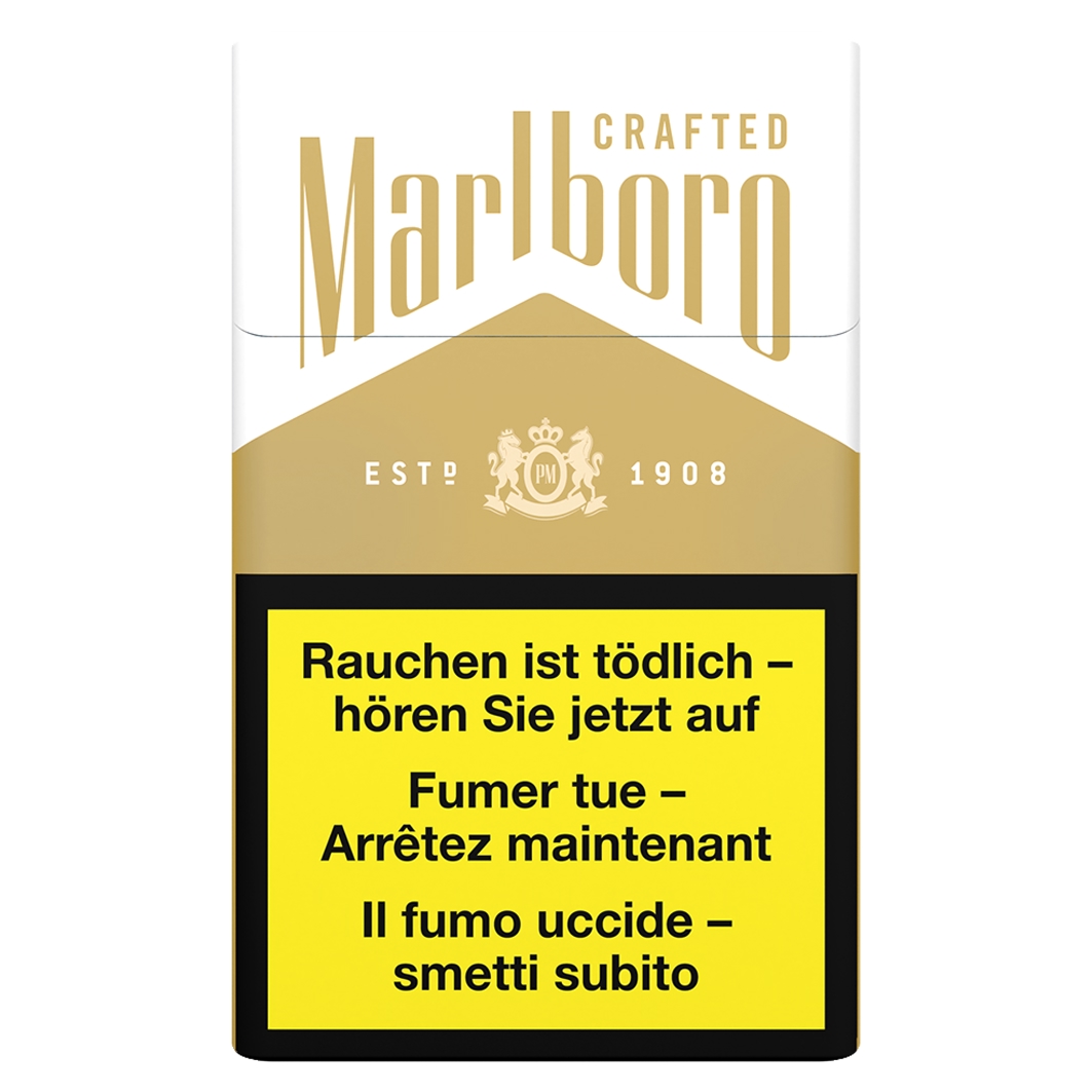 Marlboro Gold Crafted Box