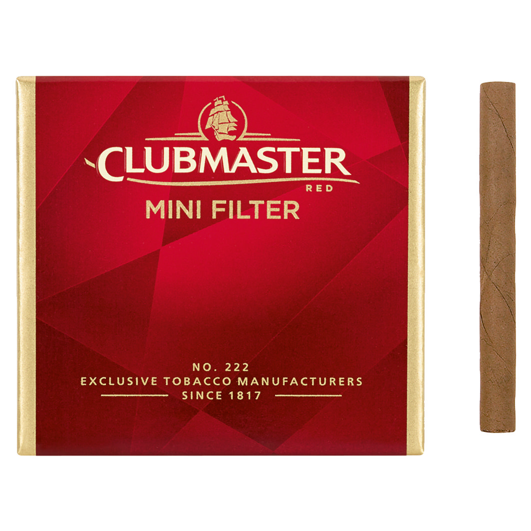 Clubmaster Mini Filter Red