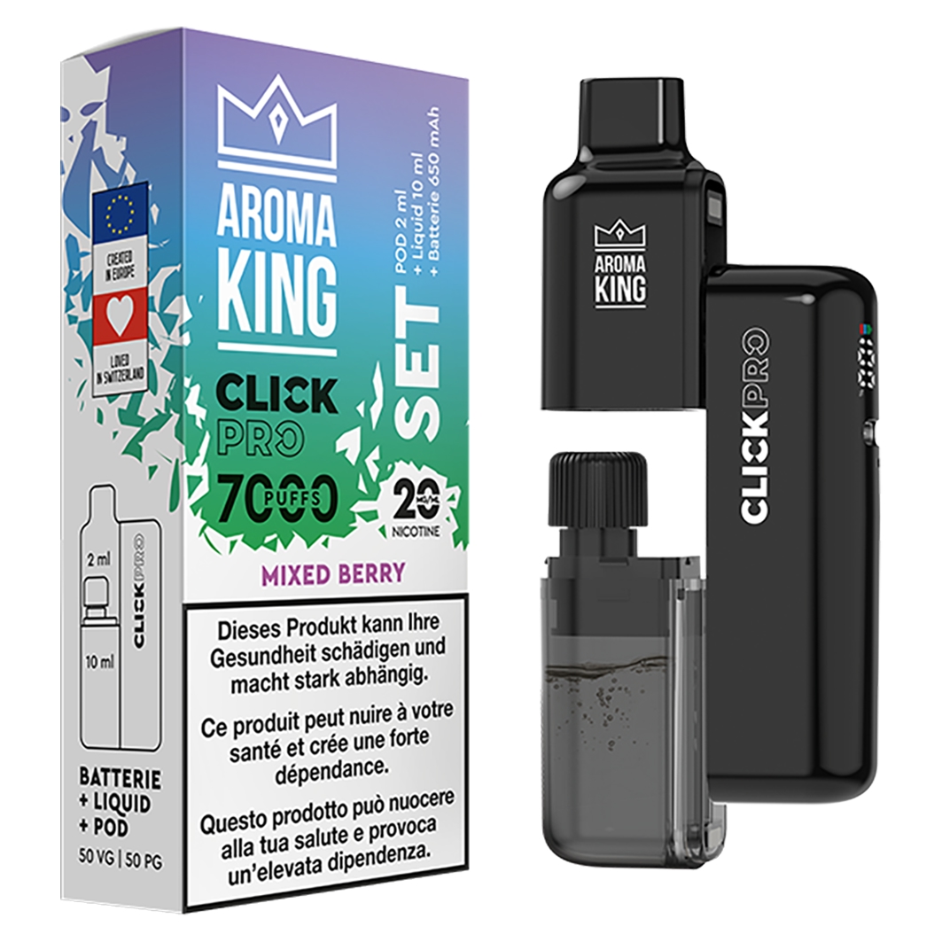 Aroma King Click Pro Mixed Berry 7000 Puffs