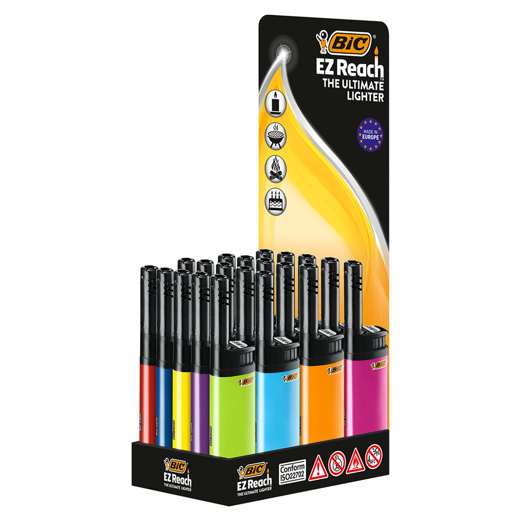 BiC J38 Feuerzeug Reach Ass.