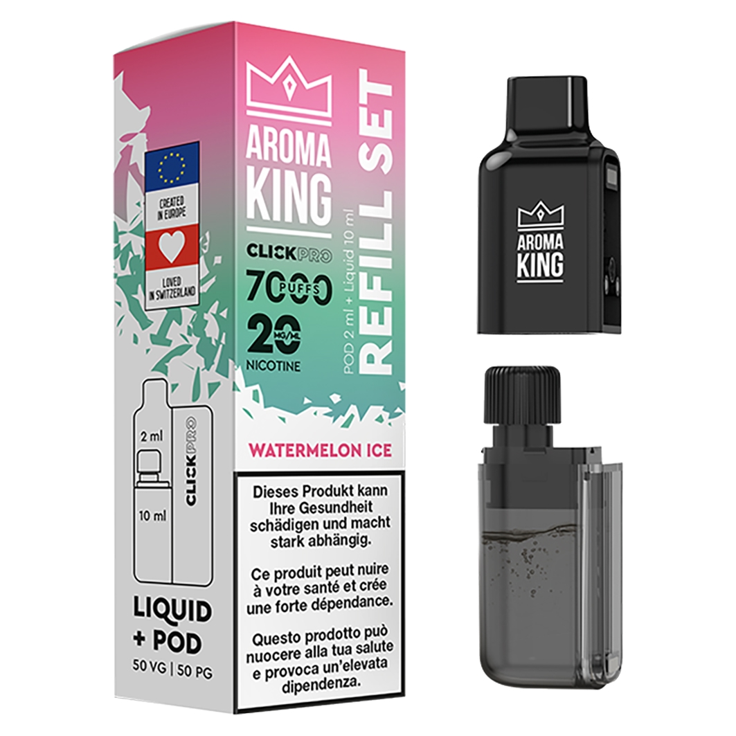 Aroma King Click Pro Watermelon Ice 7000 Puffs