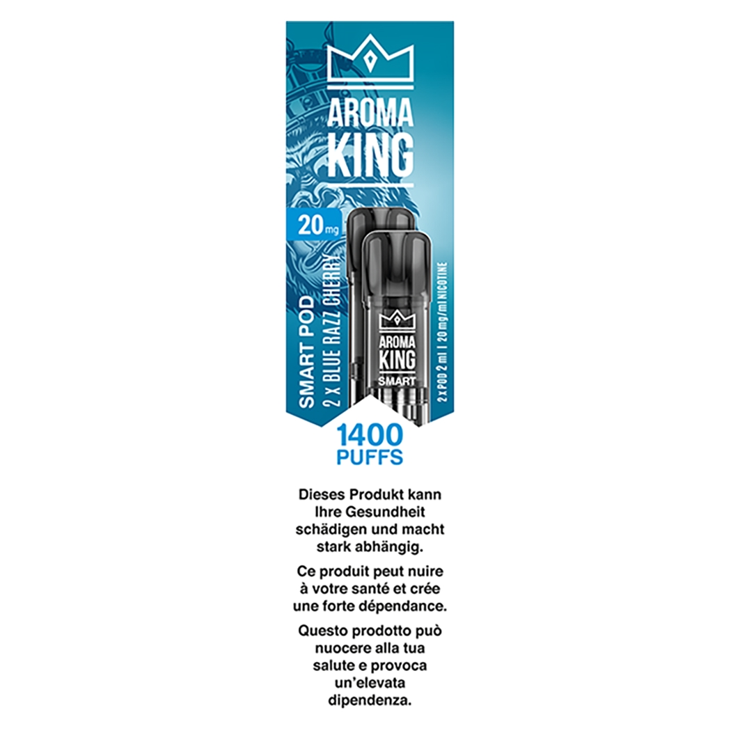 Aroma King Smart Blue Razz Cherry 20mg