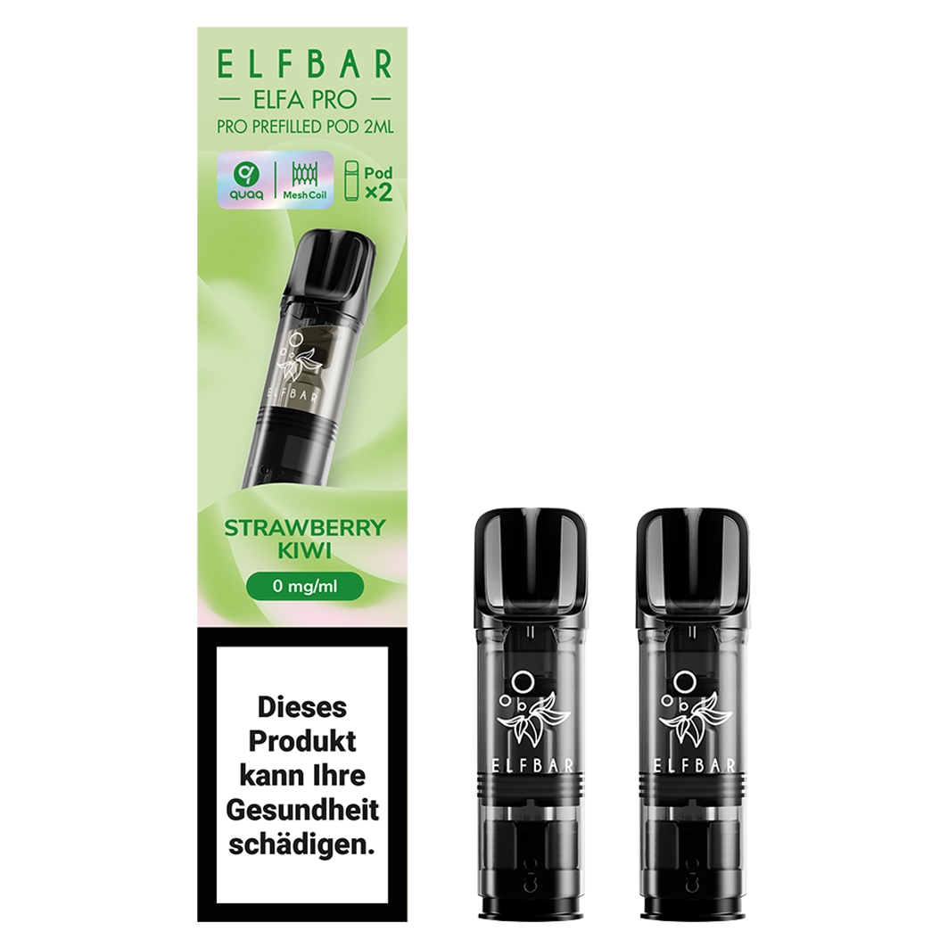 ELFBAR ELFA Pro Pods Strawberry Kiwi Nikotinfrei
