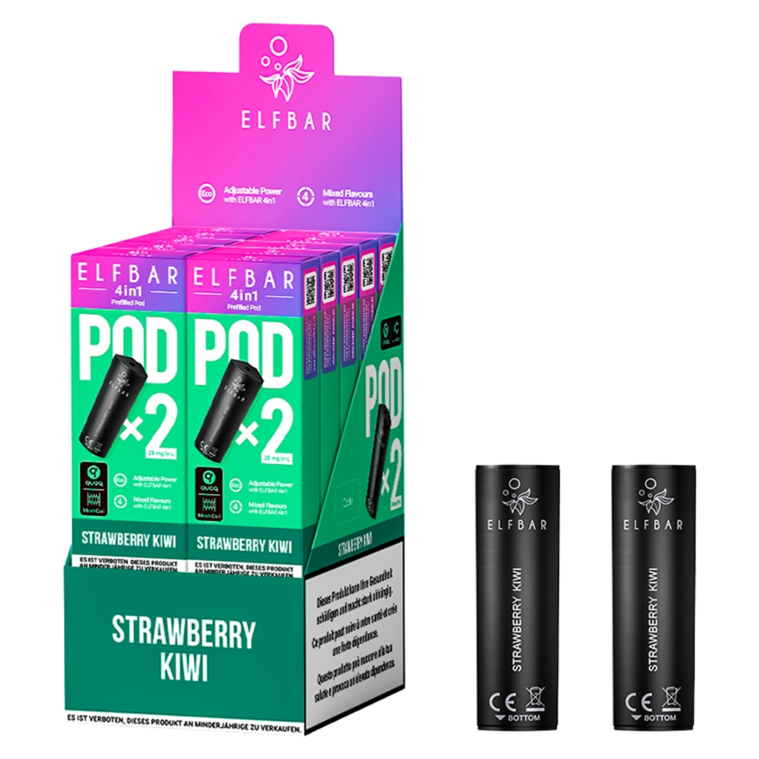 ELFBAR 4in1 Pods Strawberry Kiwi 20mg