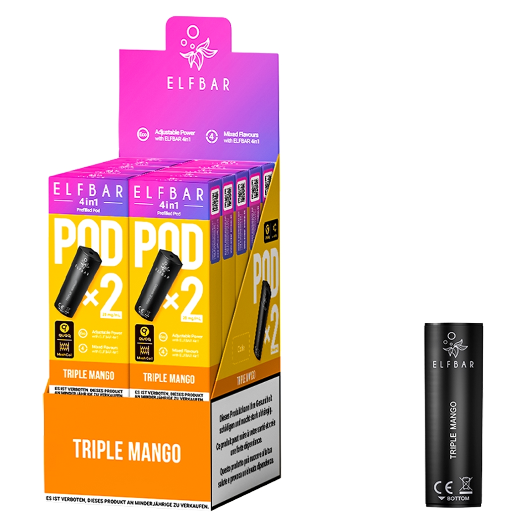 ELFBAR 4in1 Pods Triple Mango 20mg