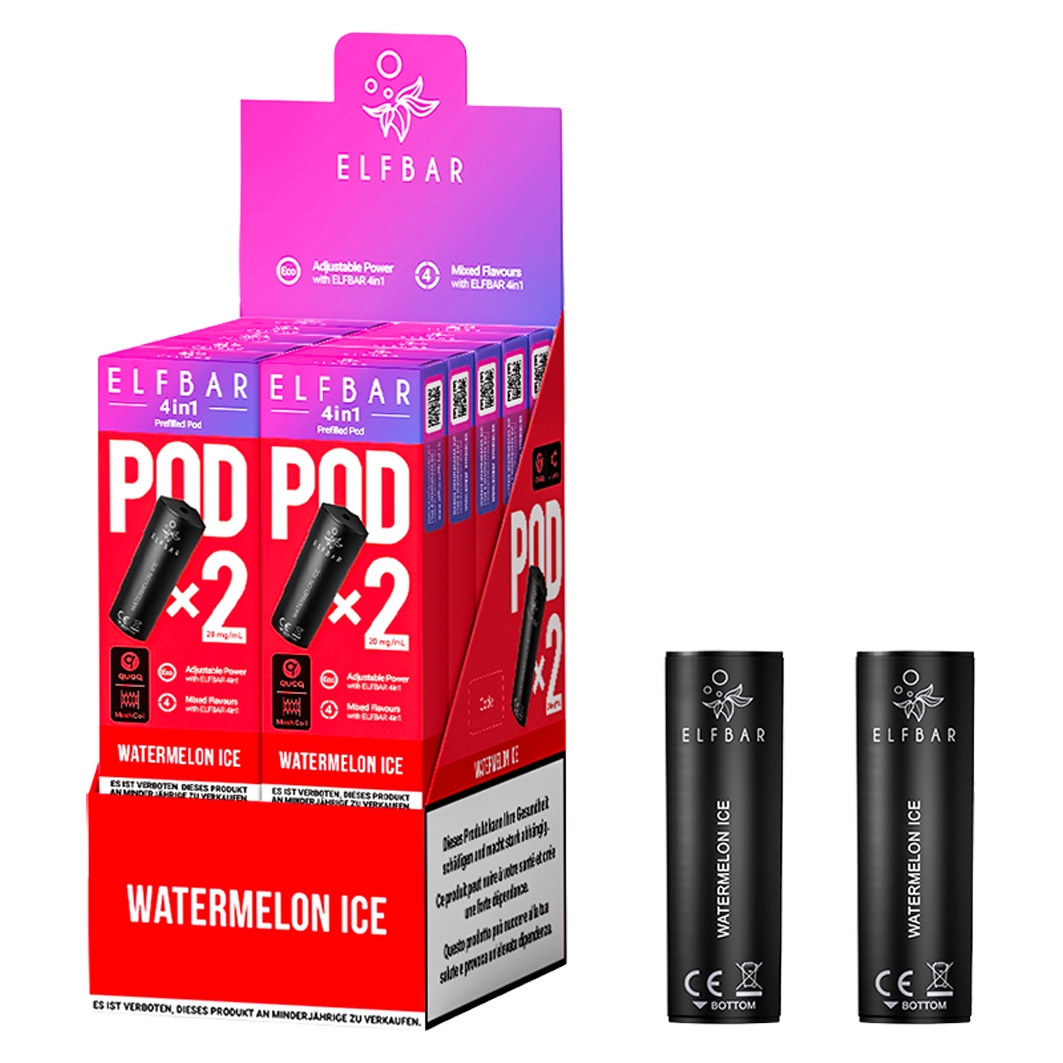 ELFBAR 4in1 Pods Watermelon Ice 20mg