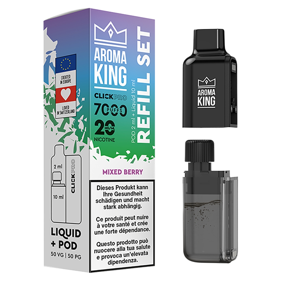 Aroma King Click Pro Mixed Berry 7000 Puffs