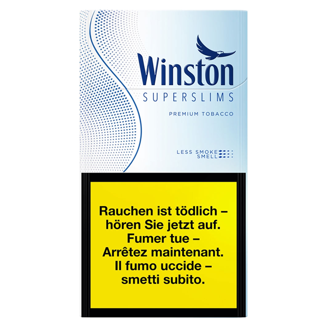 Winston Blue Superslim Box