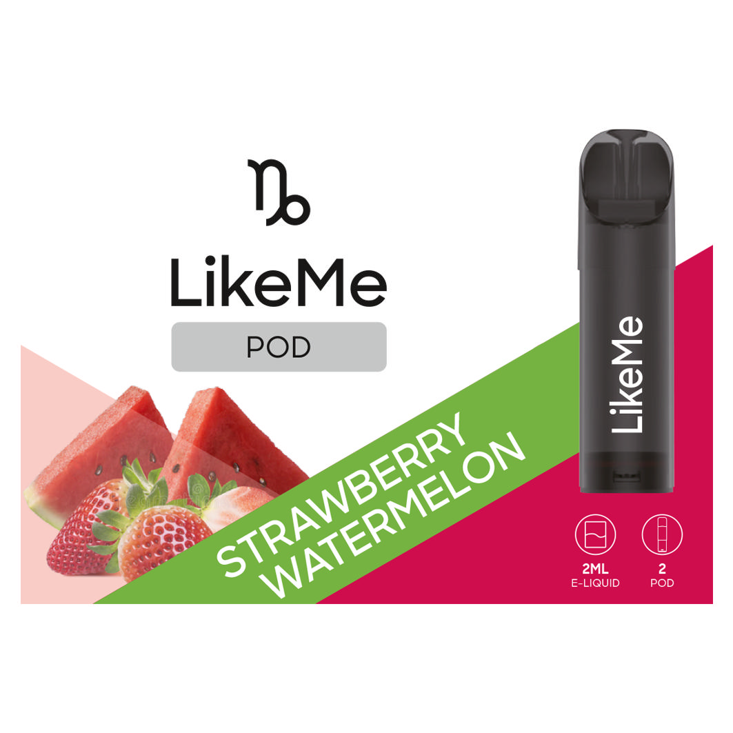 Like Me Pod Straw. Watermelon 800 Puffs