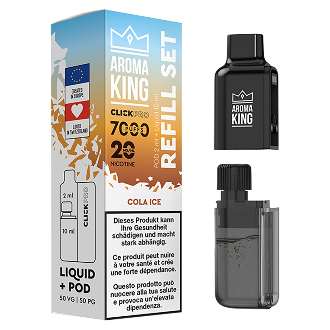 Aroma King Click Pro Cola Ice 7000 Puffs