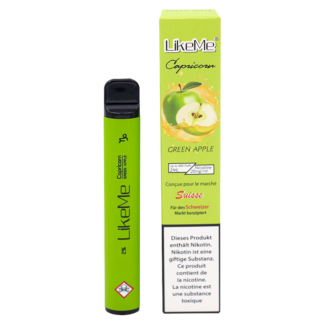 Like Me Green Apple 650 Puffs