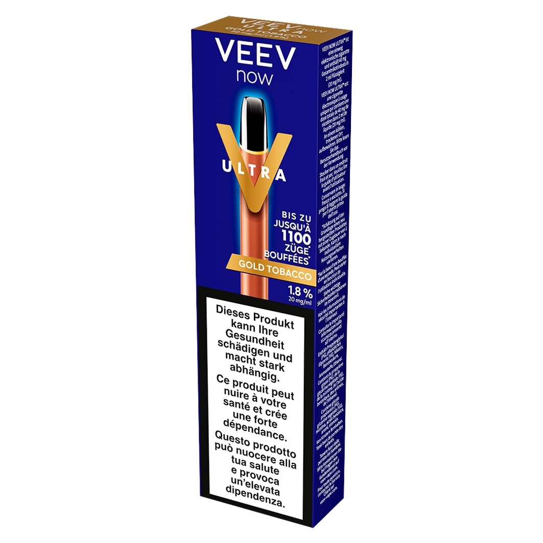 Veev Now Ultra Gold Tobacco 20mg