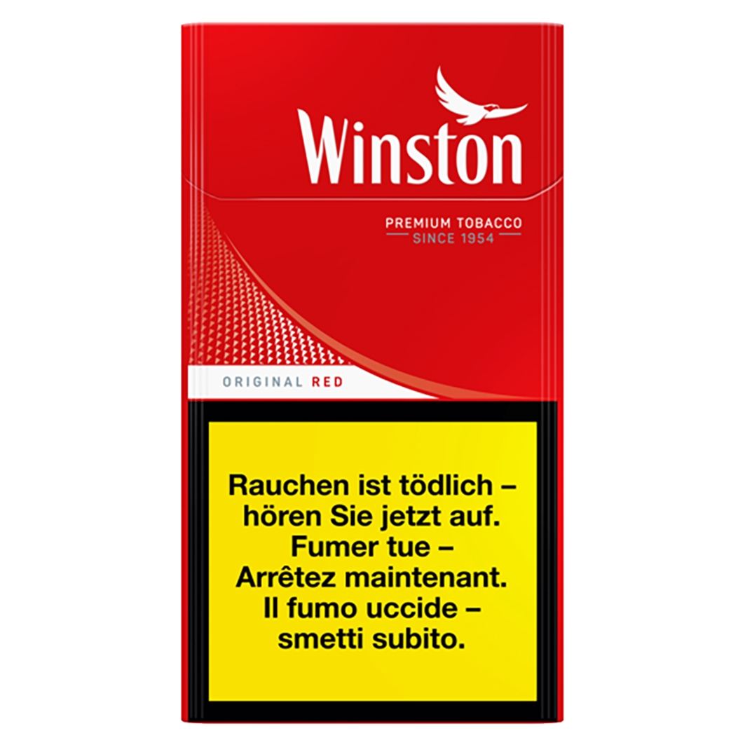 Winston Original Red 100's Box