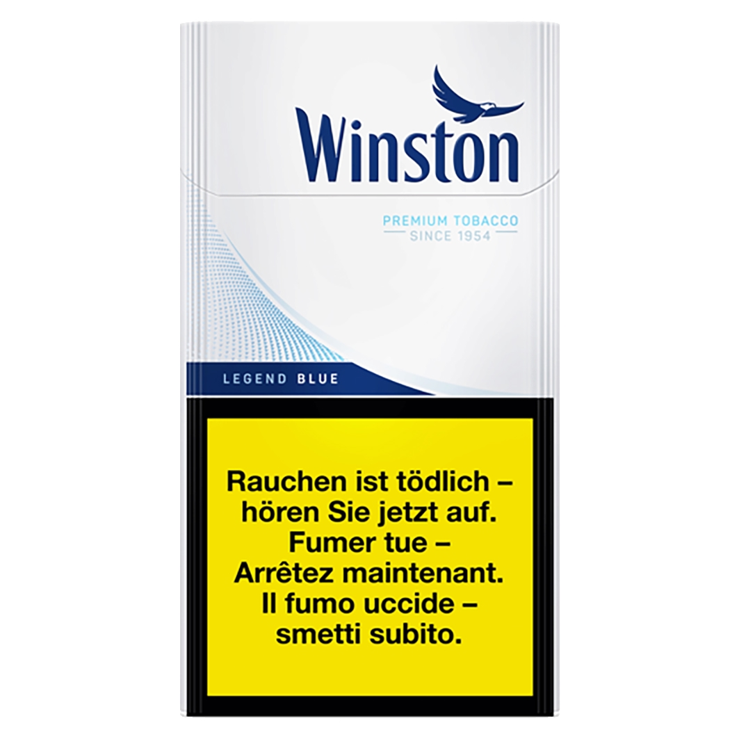 Winston Legend Blue 100's Box
