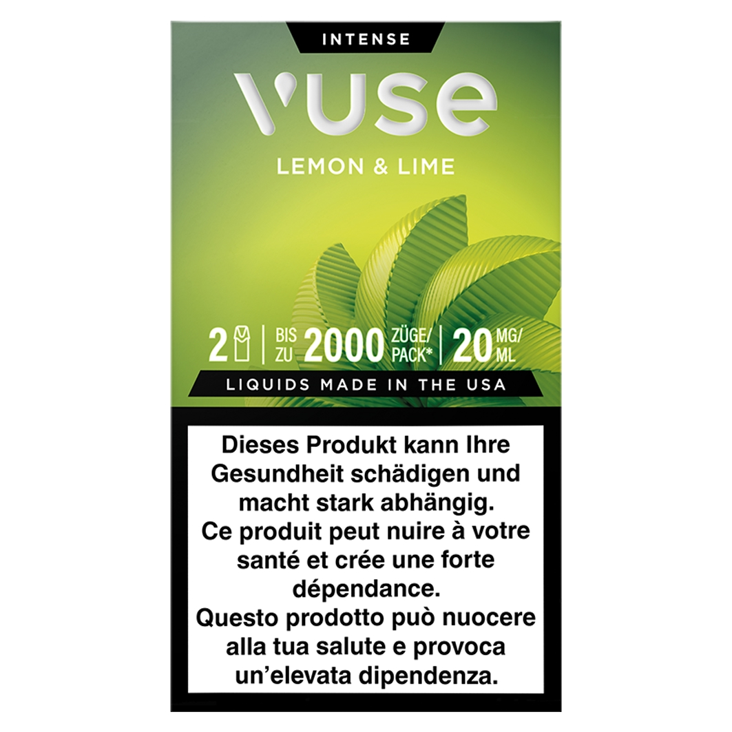 VUSE Pod Lemon & Lime Duo 20mg