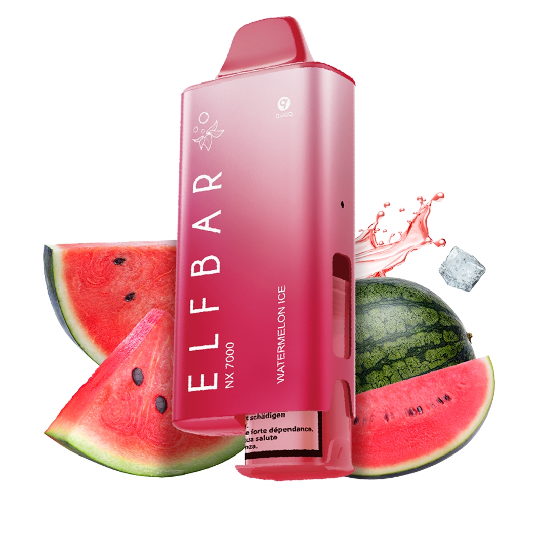 ELFBAR NX 7000 Kit Watermelon Ice Liquid Menge: 12 ml