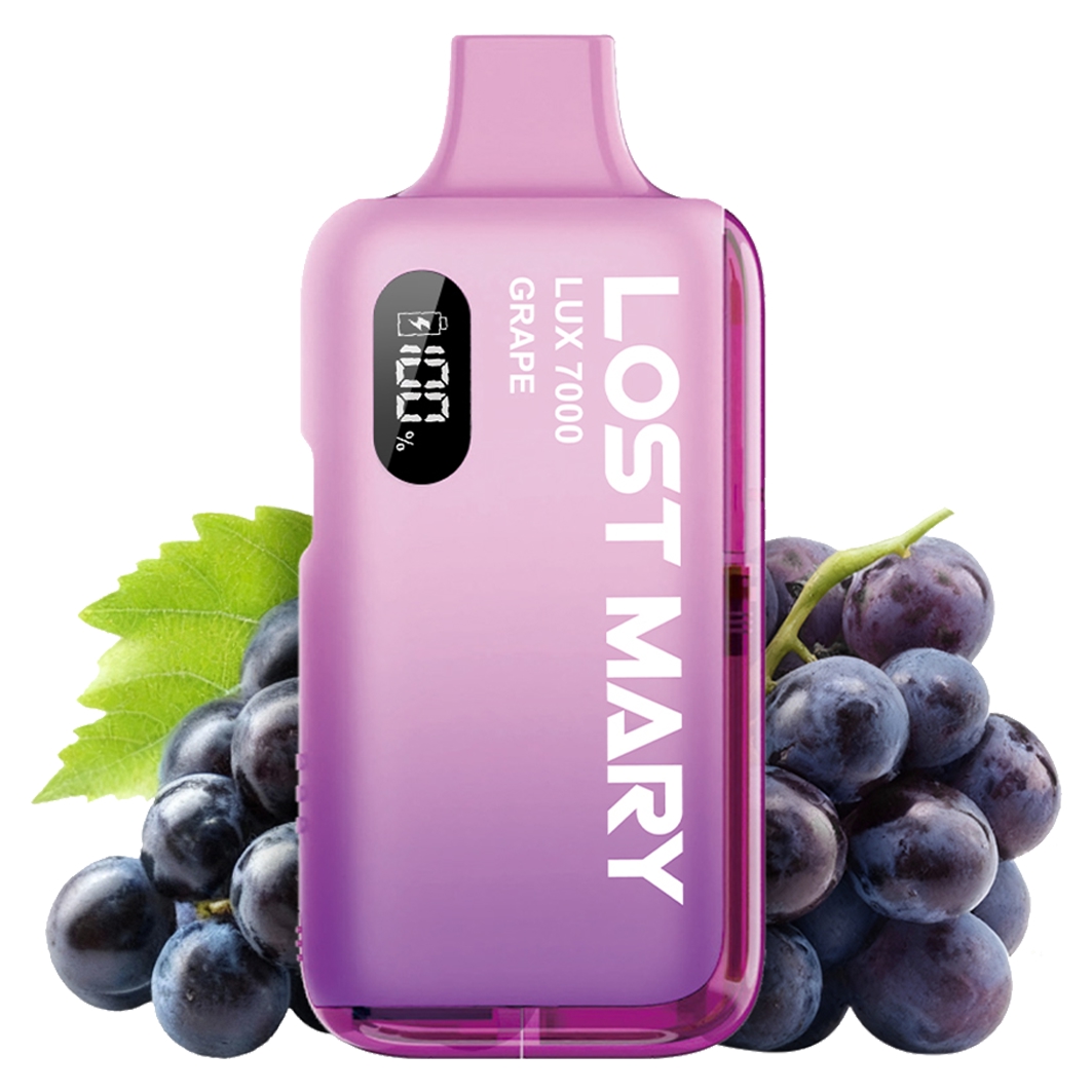 Lost Mary LUX 7000 Grape Kit Liquid Menge: 12 ml